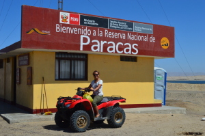 Paracas entrence